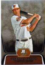 2012 Bowman Platinum Prospects Refractors #BPP40 Jonathan Schoop