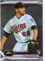 2012 Finest Base Set #77 Liam Hendriks