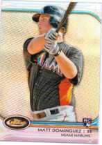 2012 Finest Refractors #64 Matt Dominguez