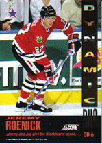 1993 Score Dynamic Duos US #6 Joe Murphy|Jeremy Roenick