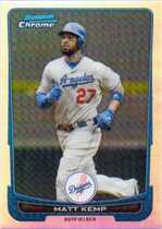 2012 Bowman Chrome Refractors #97 Matt Kemp