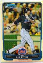 2012 Bowman Chrome Refractors #102 Ike Davis