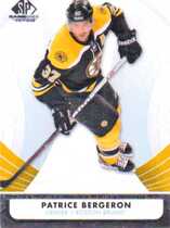 2012 SP Game Used #95 Patrice Bergeron