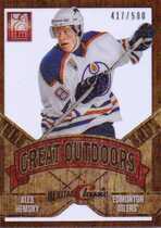 2012 Panini Elite The Great Outdoors #31 Ales Hemsky