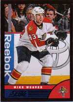 2013 Score Black #208 Mike Weaver
