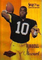 1995 Pinnacle Select Certified Mirror Gold #129 Kordell Stewart