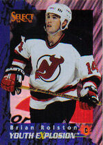 1994 Pinnacle Select Youth Explosion #YE10 Brain Rolston