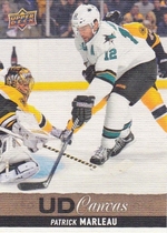 2013 Upper Deck Canvas Series 2 #C203 Patrick Marleau