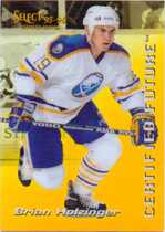 1995 Pinnacle Select Certified Future #6 Brian Holzinger