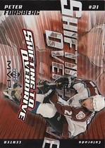 2002 Upper Deck MVP Overdrive #SO6 Peter Forsberg