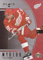 1999 Upper Deck Black Diamond Myriad #M7 Steve Yzerman