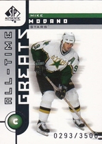 2001 SP Authentic #95 Mike Modano