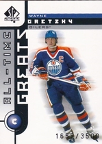 2001 SP Authentic #101 Wayne Gretzky