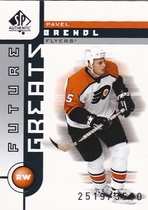 2001 SP Authentic #124 Pavel Brendl
