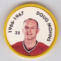 1995 Parkhurst '66-67 Coins #35 Doug Mohns