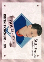 1995 Pinnacle Select Certified Double Strike #17 Keith Tkachuk