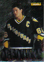 1995 SkyBox Impact Ice Quake #7 Mario Lemieux