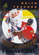 1995 Pinnacle Full Contact #11 Keith Tkachuk