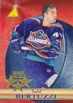 1995 Pinnacle Zenith Rookie Roll Call #9 Todd Bertuzzi