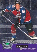 1995 Parkhurst International Crown Collection Silver Series 2 #6 Peter Forsberg