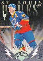 1996 Leaf Preferred Steel Power #9 Brett Hull