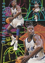1994 Fleer Triple Threats #7 Shaquille O'Neal