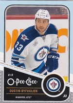 2011 Upper Deck O-Pee-Chee OPC #608 Dustin Byfuglien