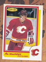 1986 O-Pee-Chee OPC Base Set #173 Al MacInnis