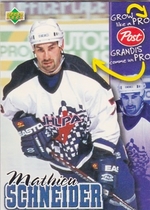 1996 Post Upper Deck #20 Mathieu Schneider
