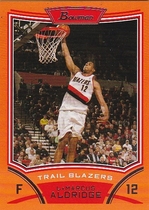 2008 Bowman Orange #84 Lamarcus Aldridge