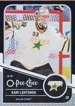 2011 Upper Deck O-Pee-Chee OPC Black Rainbow #169 Kari Lehtonen