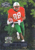 2013 Fleer Retro 98 Metal Universe #M-1 Jerry Rice
