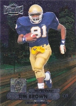 2013 Fleer Retro 98 Metal Universe #M-18 Tim Brown