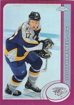 2002 Topps Chrome Refractors #116 Scott Hartnell