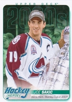 2014 Upper Deck Hockey Heroes 2000s #HH75 Joe Sakic