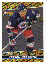 1993 Topps Black Gold Inserts #1 Teemu Selanne