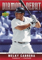 2006 Upper Deck Diamond Debut #DD-18 Melky Cabrera