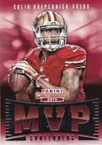 2014 Panini Contenders MVP Contenders #4 Colin Kaepernick