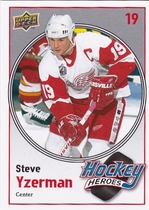 2010 Upper Deck Hockey Heroes Steve Yzerman #HH6 Steve Yzerman
