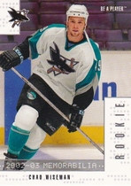 2002 BAP Memorabilia Update (301-400) #335 Chad Wiseman