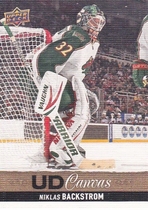 2013 Upper Deck Canvas #C60 Niklas Backstrom
