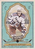 2009 Upper Deck Champ's Green #68 Brandon Dubinsky