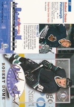 1997 Score Board Autographed Collection Strongbox #27 Robert Dome