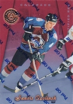 1997 Pinnacle Certified Red #89 Sandis Ozolinsh