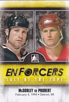 2011 ITG Enforcers #40 Bob Probert|Marty McSorley