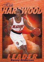1997 Flair Hardwood Leaders #22 Kenny Anderson