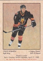 2002 Parkhurst Retro Minis #208 Chuck Kobasew