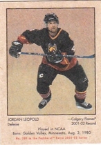 2002 Parkhurst Retro Minis #209 Jordan Leopold