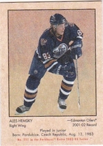 2002 Parkhurst Retro Minis #211 Ales Hemsky