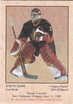 2002 Parkhurst Retro Minis #227 Levente Szuper